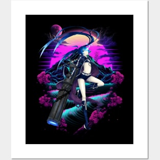 Heart and Blade The Legendary Black Rock Shooter Movie Posters and Art